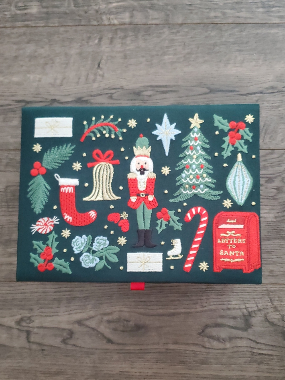 Rifle Paper Co. Letters To Santa Box Vintage Embroidery